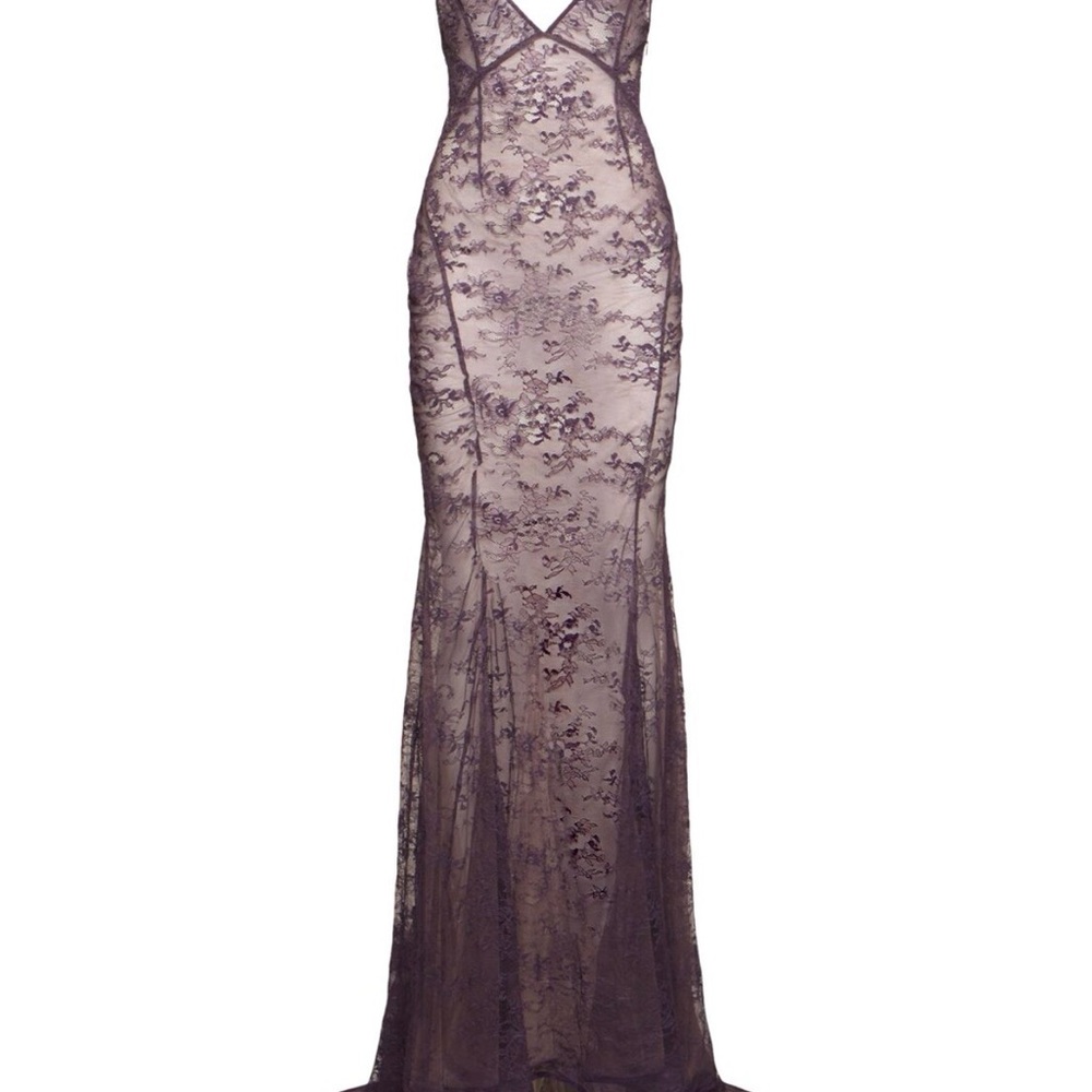 ISO ‼️ The Attico Lace Maxi Dress